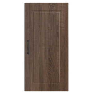 Köksskåp med hylla Brun Ek 40 x 31 x 80 cm Konstruerat trä