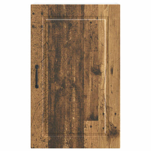 Köksskåp med hylla Gammalt trä 50 x 31 x 80 cm Konstruerat trä