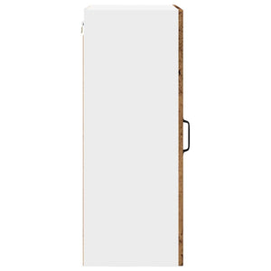 Köksskåp med hylla Gammalt trä 50 x 31 x 80 cm Konstruerat trä