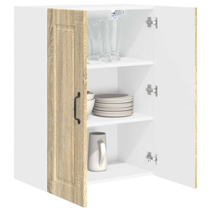 Köksskåp med hylla Sonoma-ek 60 x 31 x 80 cm Konstruerat trä