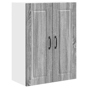 Köksskåp med hylla Grå Sonoma 60 x 31 x 80 cm Konstruerat trä