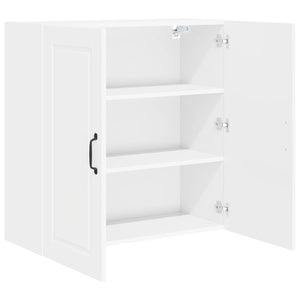 Köksskåp med hylla med dörr Vit 80 x 31 x 80 cm Konstruerat trä