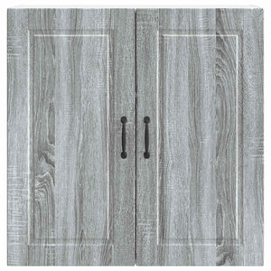 Köksskåp med hylla Grå Sonoma 80 x 31 x 80 cm Konstruerat trä