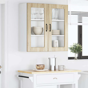 Köksskåp med hylla Sonoma-ek 80 x 31 x 80 cm Konstruerat trä