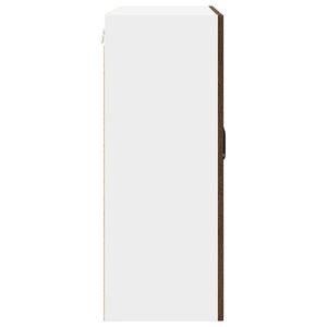 Köksskåp med hylla Brun Ek 80 x 31 x 80 cm Konstruerat trä