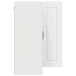 Köksskåp med hylla med dörr Vit 57 x 57 x 80 cm Konstruerat trä