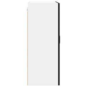 Köksskåp med hylla Svart 60 x 31 x 80 cm Konstruerat trä