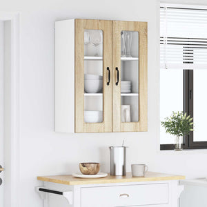 Köksskåp med hylla Sonoma-ek 60 x 31 x 80 cm Konstruerat trä