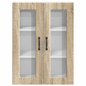 Köksskåp med hylla Sonoma-ek 60 x 31 x 80 cm Konstruerat trä