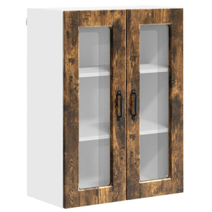 Köksskåp med hylla Rökt ek 60 x 31 x 80 cm Konstruerat trä