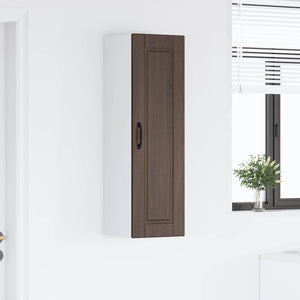 Köksskåp med hylla Brun Ek 30 x 31 x 100 cm Konstruerat trä