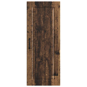 Köksskåp med hylla Gammalt trä 40 x 31 x 100 cm Konstruerat trä