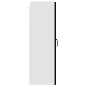 Köksskåp med hylla Svart 50 x 31 x 100 cm Konstruerat trä