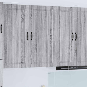 Köksskåp med hylla Grå Sonoma 50 x 31 x 100 cm Konstruerat trä