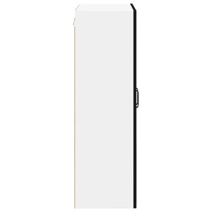 Köksskåp med hylla Svart 60 x 31 x 100 cm Konstruerat trä