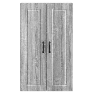 Köksskåp med hylla Grå Sonoma 60 x 31 x 100 cm Konstruerat trä