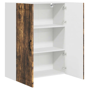 Köksskåp med hylla Rökt ek 80 x 31 x 100 cm Konstruerat trä