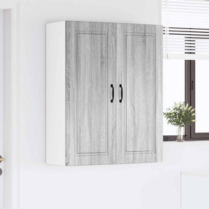 Köksskåp med hylla Grå Sonoma 80 x 31 x 100 cm Konstruerat trä