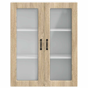 Köksskåp med hylla Sonoma-ek 80 x 31 x 100 cm Konstruerat trä