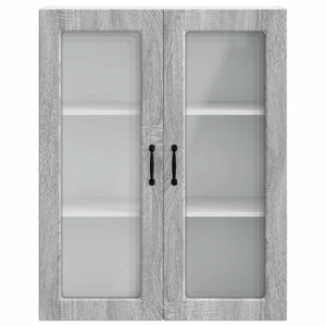 Köksskåp med hylla Grå Sonoma 80 x 31 x 100 cm Konstruerat trä