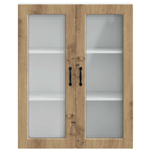 Köksskåp med hylla Artisan Ek 80 x 31 x 100 cm Konstruerat trä