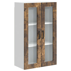 Köksskåp med hylla Rökt ek 60 x 31 x 100 cm Konstruerat trä