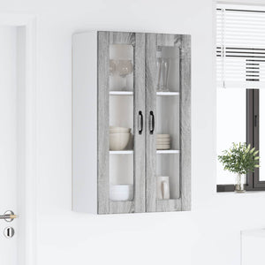 Köksskåp med hylla Grå Sonoma 60 x 31 x 100 cm Konstruerat trä