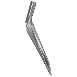 Skyffelhuvud 4 pcs Silver 45 x 38 cm Aluminium