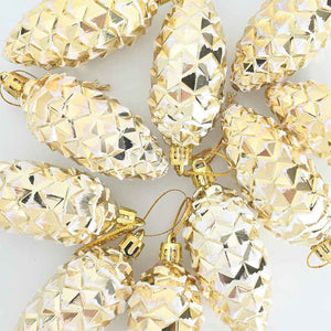Julgran Kottboll 40 pcs Guld Plast
