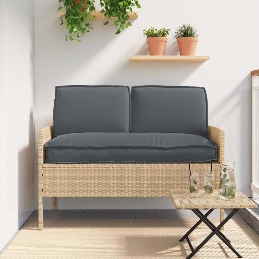 Kuddsats Oxford Tyg Antracit 120 x 50 x 52 cm