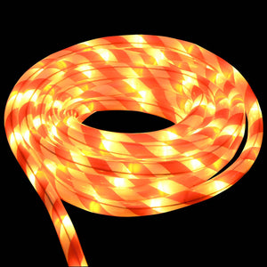 Ljuslina med 1200 LED-lampor Varmvit 50 m PVC