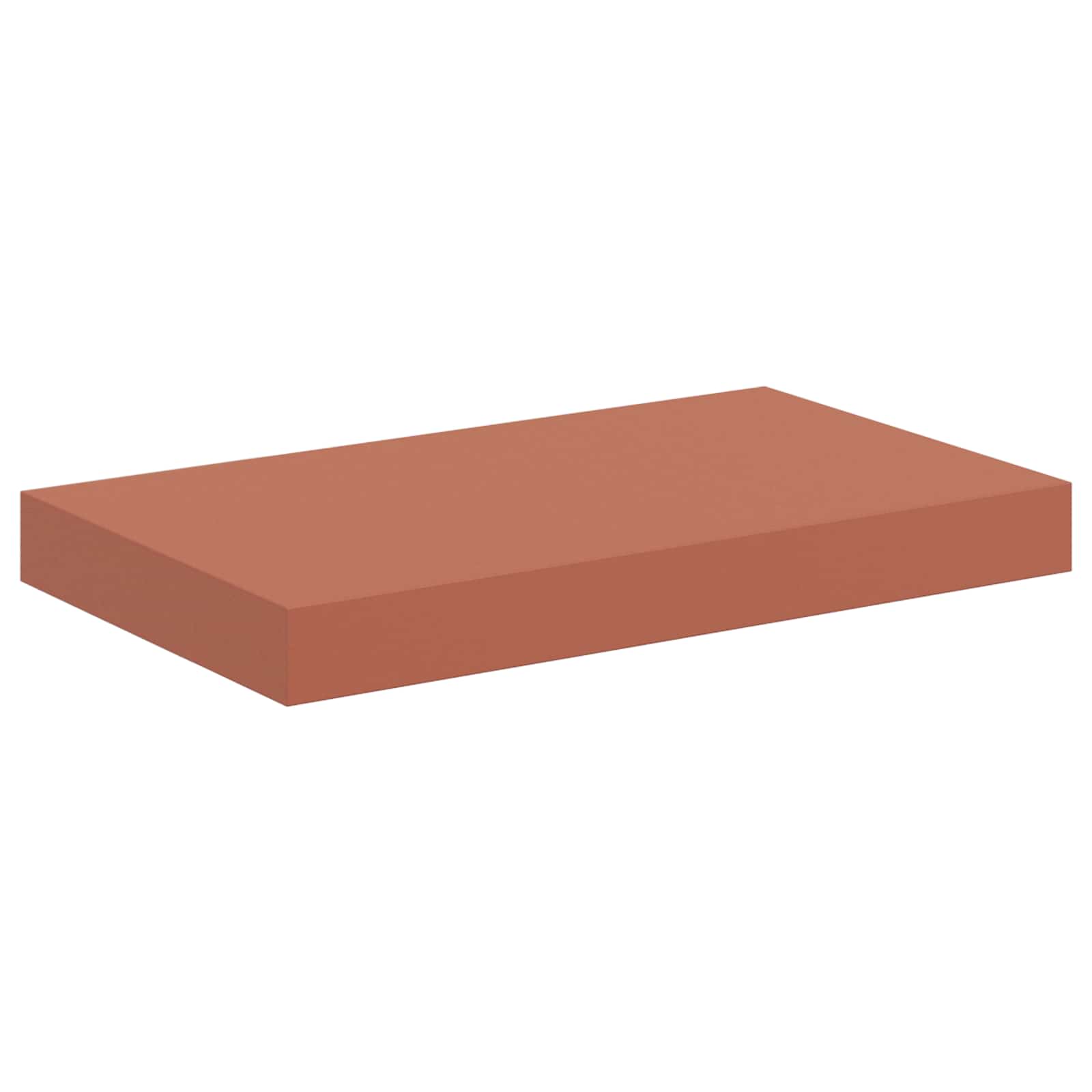 Vägg hylla Väggmonterat Röd 40 x 23,5 x 3,8 cm Konstruerat trä