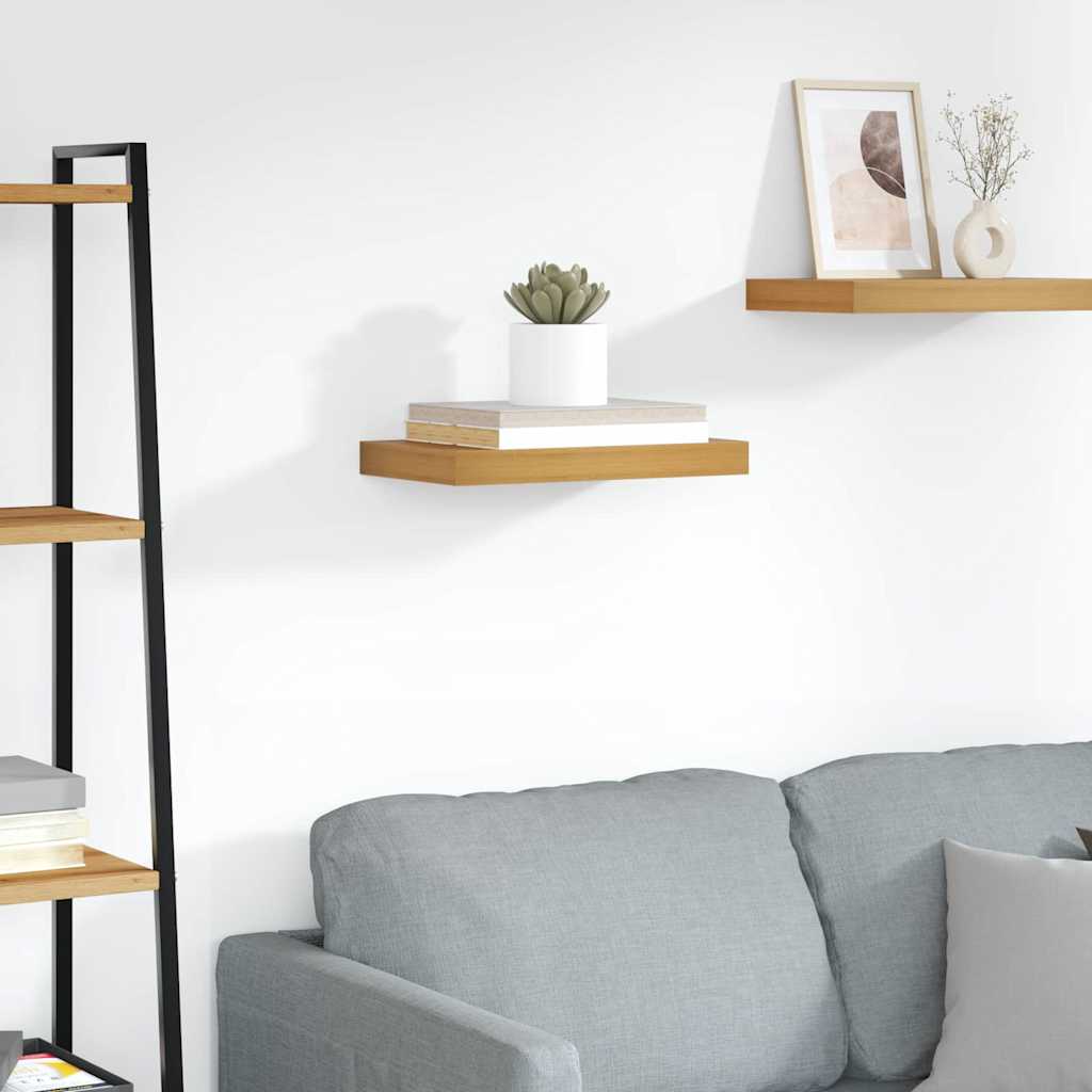 Vägg hylla Väggmonterat Brun 40 x 23,5 x 3,8 cm Konstruerat trä