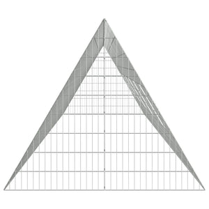 Kaninbur Silver 215 x 100 x 85 cm Galvaniserat Stål