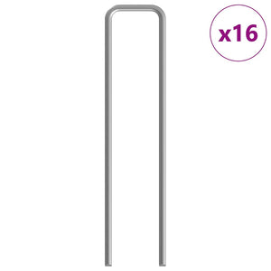 Kaninbur Silver 400 x 78 x 78 cm Galvaniserat Stål