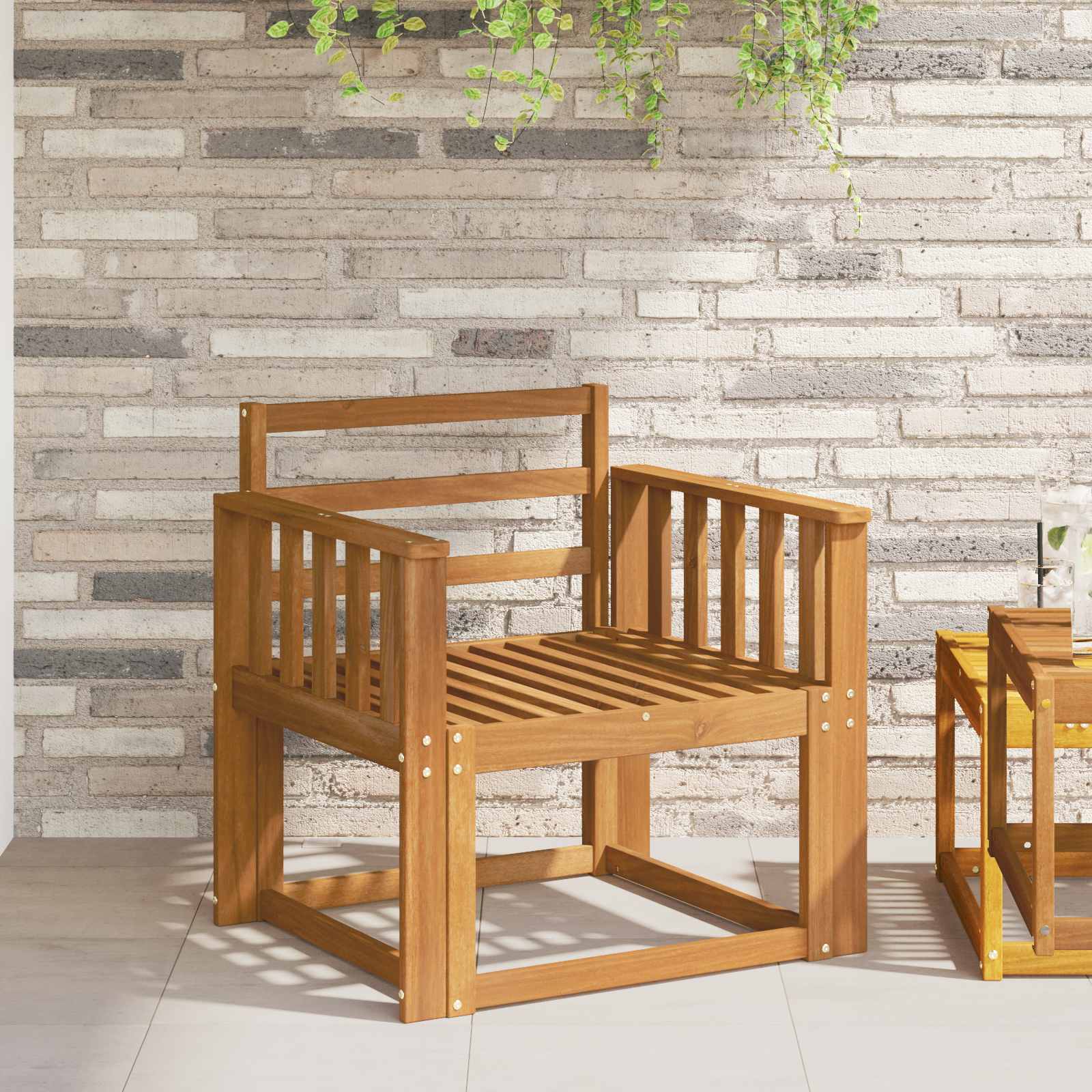 Armstöd 2 pcs Brun 60 x 6 x 61 cm Konstruerat trä