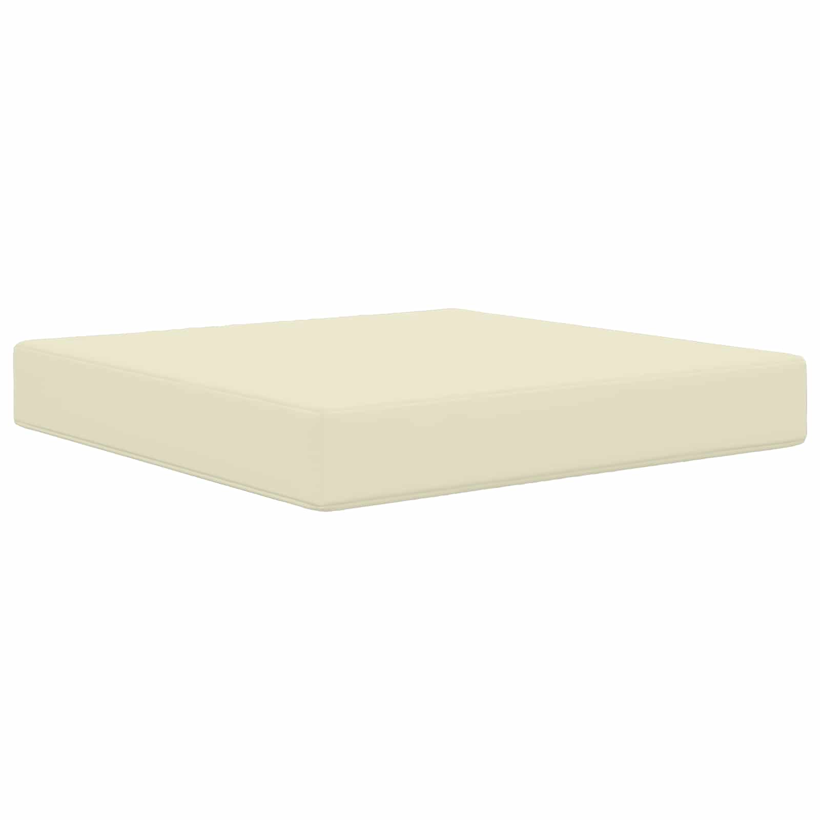 Utomhus Soffa Kudde Kräm 60 x 60 x 8 cm Polyester