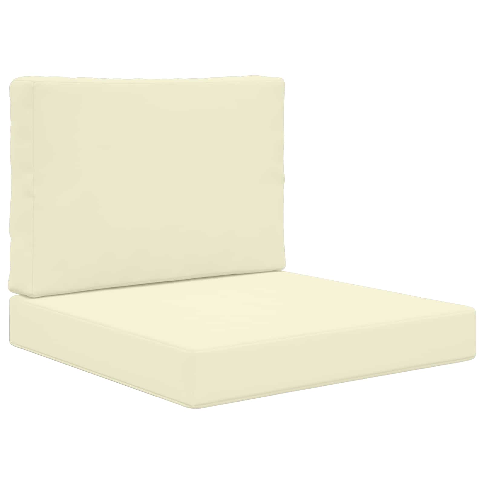 Utomhus Soffa Kudde Polyester Kräm 60 x 60 x 8 cm