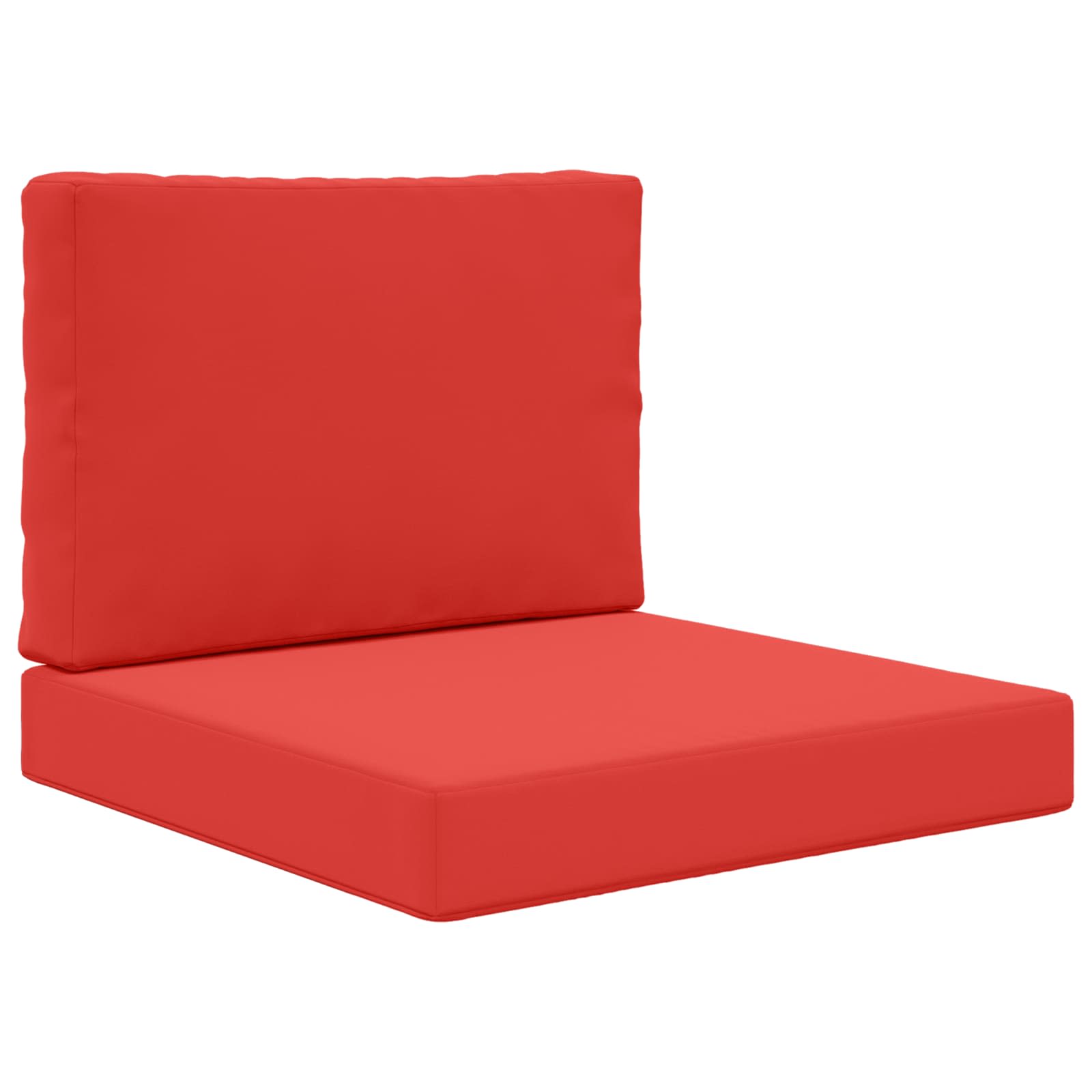 Utomhus Soffa Kudde Polyester Röd 60 x 60 x 8 cm