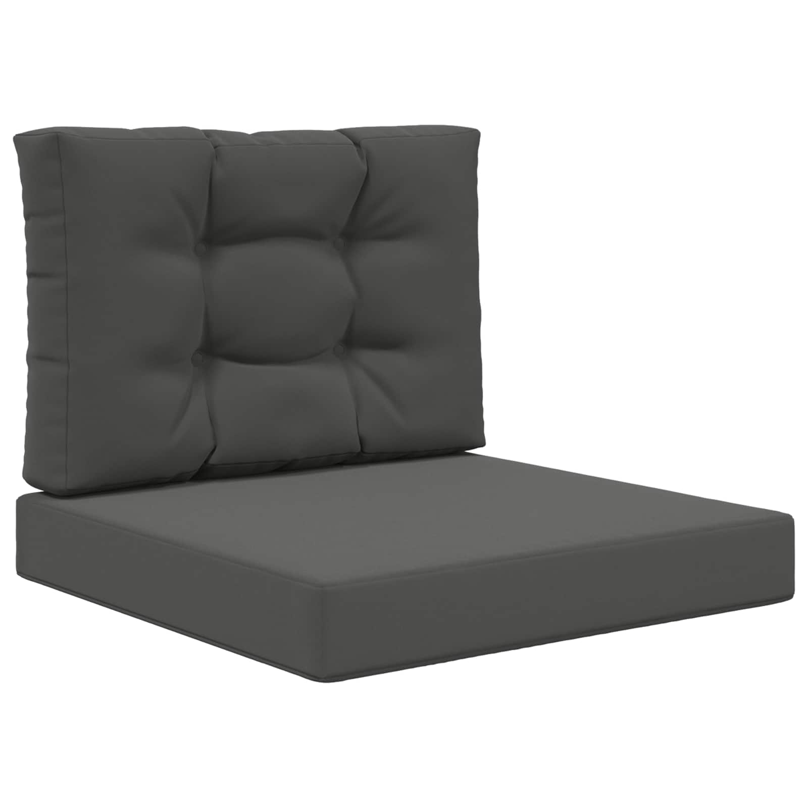 Utomhus Soffa Kudde Polyester Antracit 60 x 60 x 8 cm