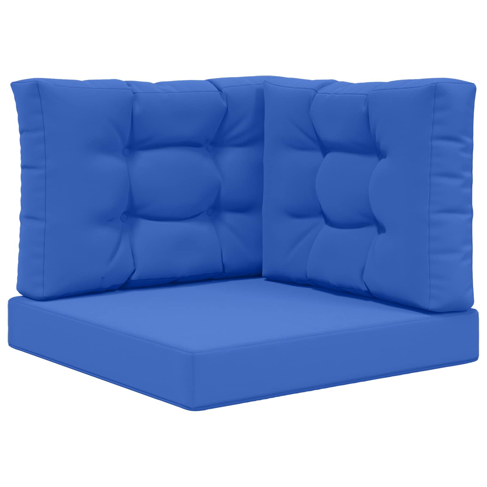 Utomhus Soffa Kudde Polyester Kungsblå 60 x 60 x 8 cm