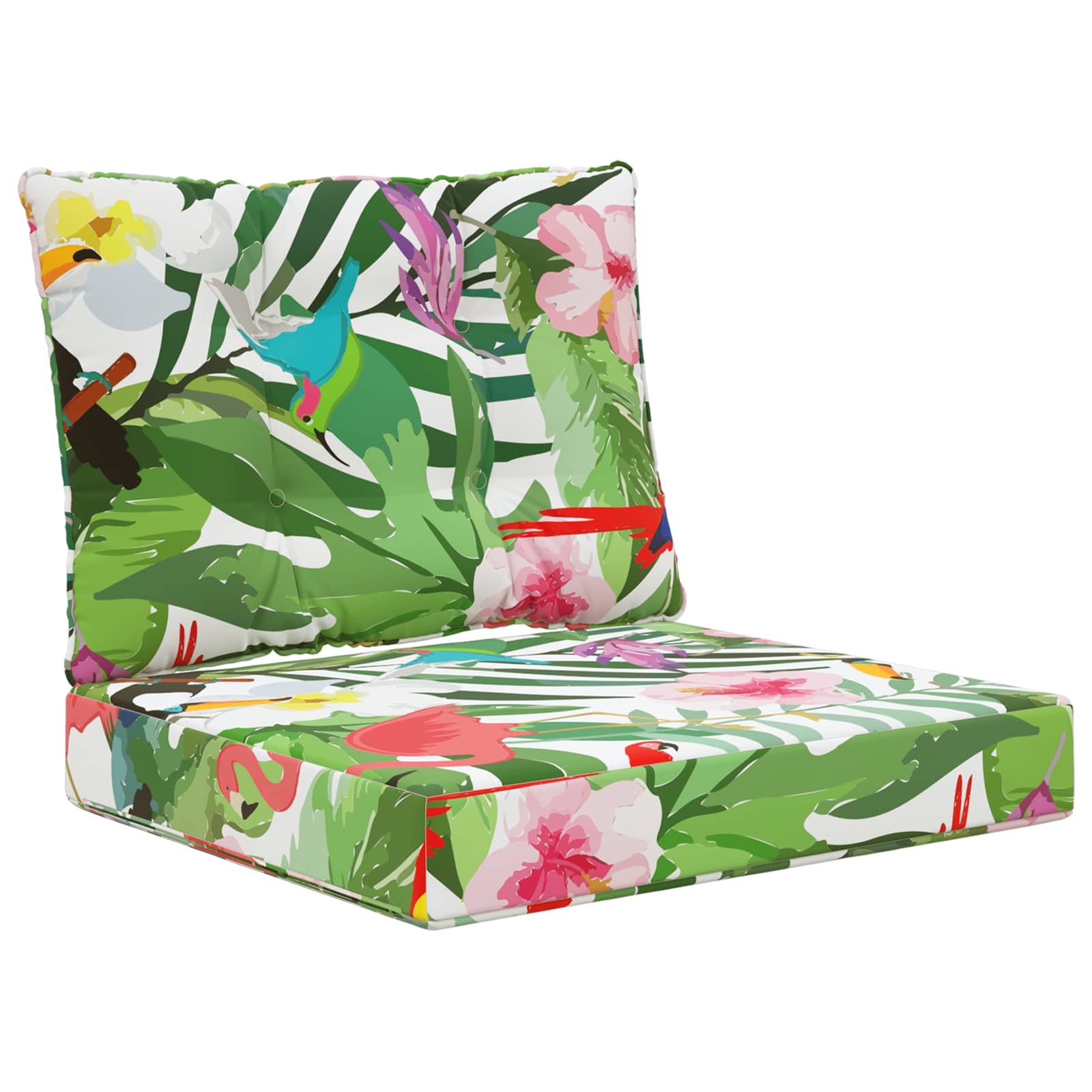 Utomhus Soffa Kudde Polyester färgstark 60 x 50,5 x 8 cm
