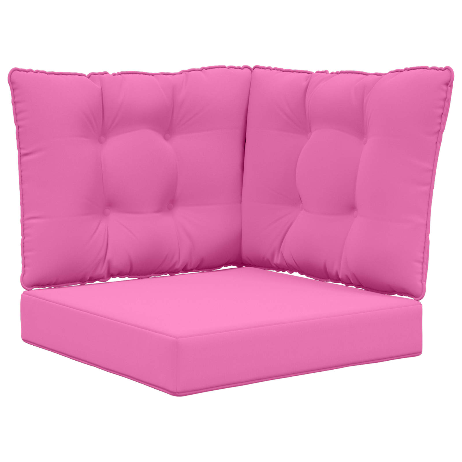 Utomhus Soffa Kudde Polyester Rosa 60 x 40 x 10 cm