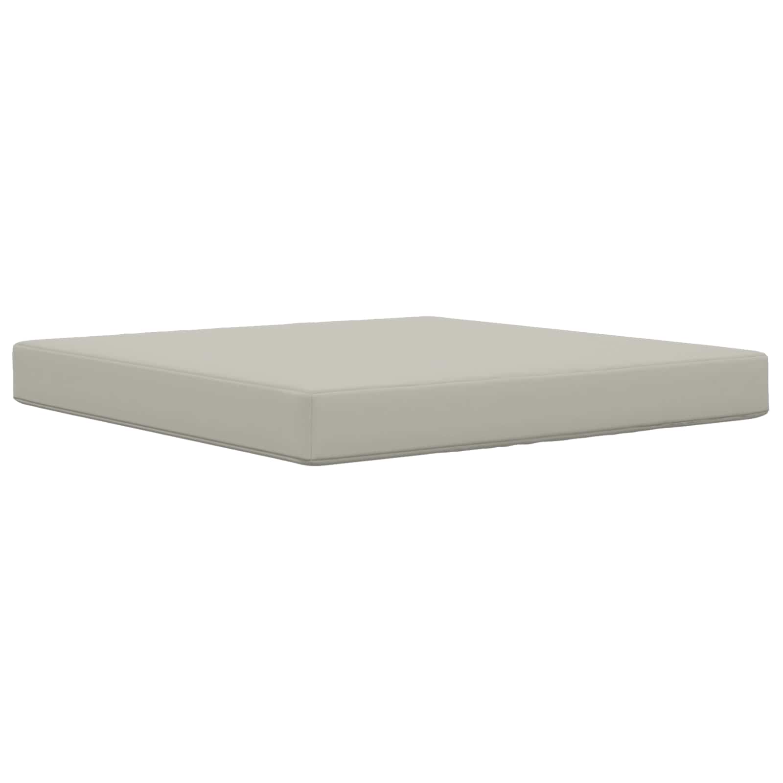 Utomhus Soffa Kudde Grå 80 x 80 x 8 cm Polyester