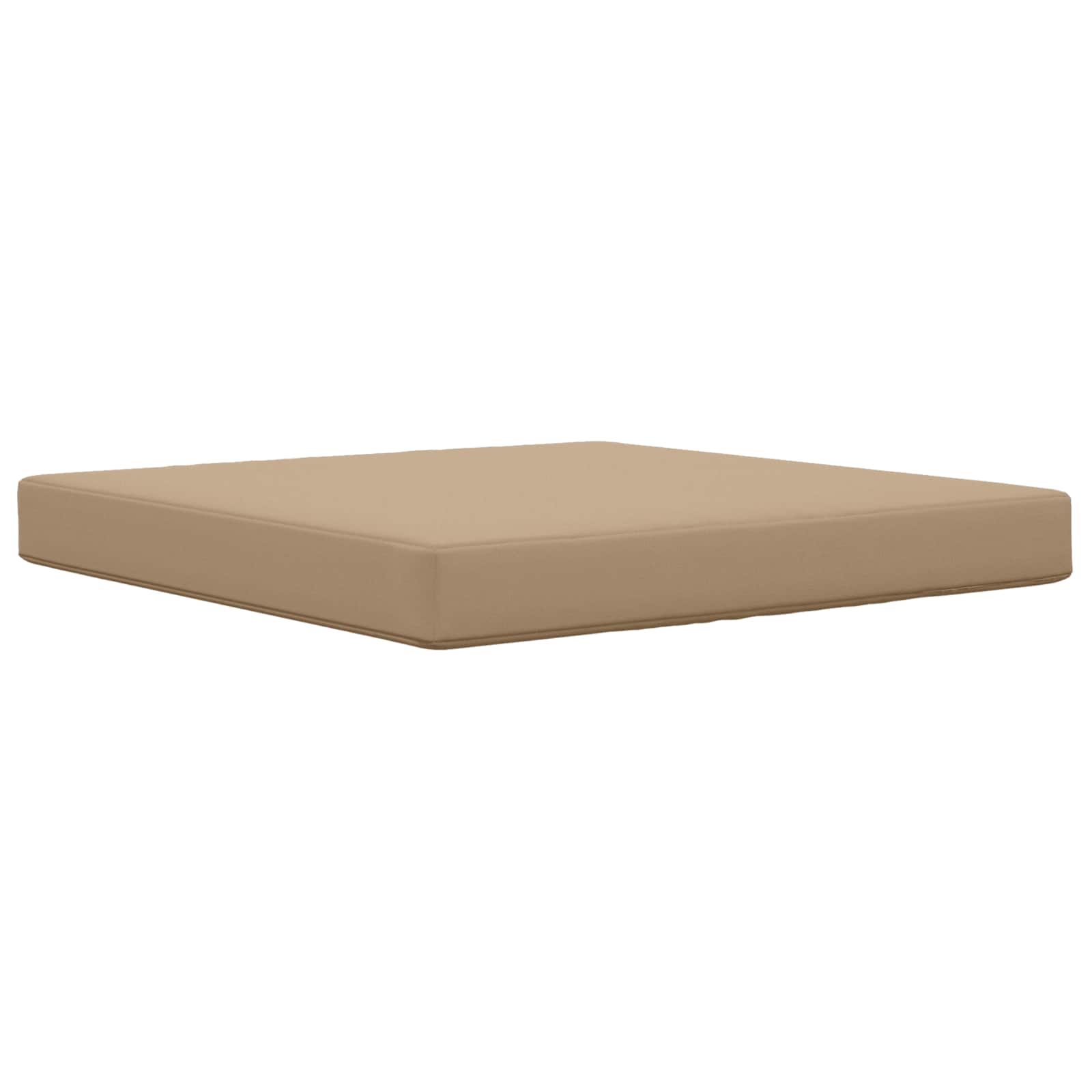 Utomhus Soffa Kudde Polyester Taupe 80 x 80 x 8 cm