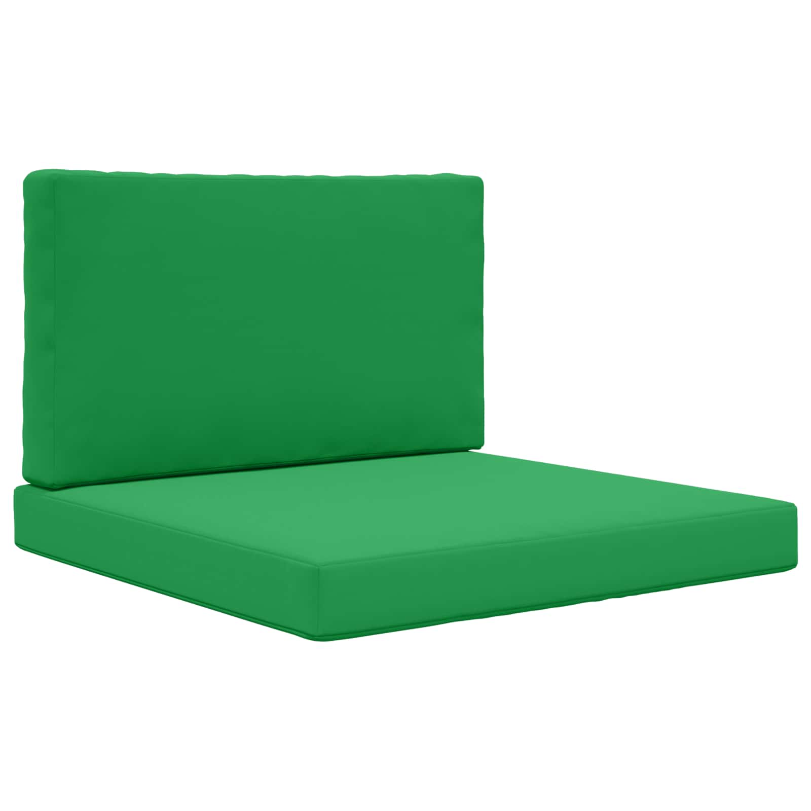 Utomhus Soffa Kudde Polyester Grön 80 x 80 x 8 cm