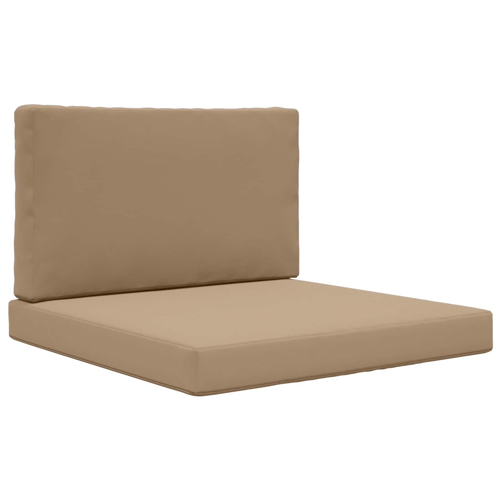 Utomhus Soffa Kudde Polyester Taupe 80 x 80 x 8 cm
