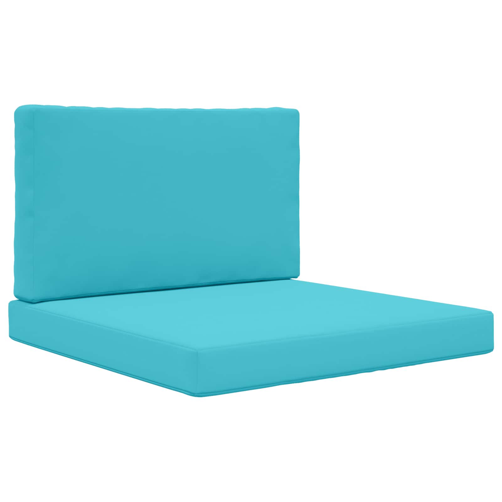Utomhus Soffa Kudde Polyester Turkos 80 x 80 x 8 cm