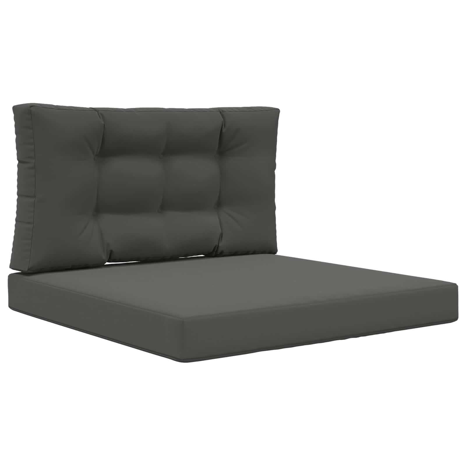 Utomhus Soffa Kudde Polyester Antracit 80 x 80 x 8 cm
