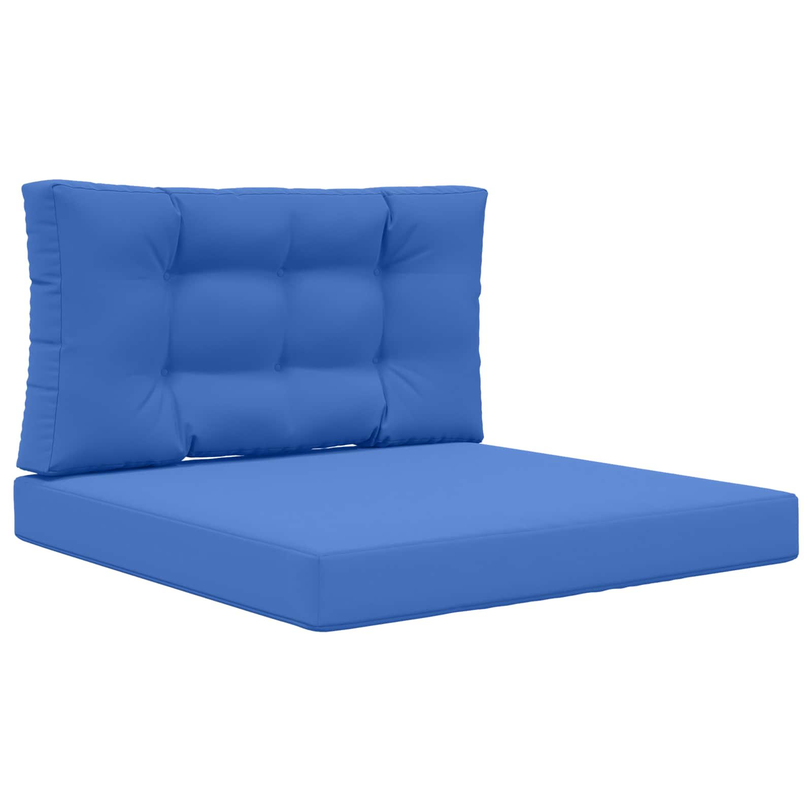 Utomhus Soffa Kudde Polyester Kungsblå 80 x 80 x 8 cm